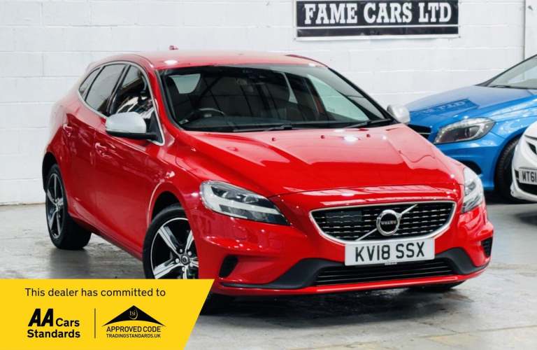 2018 Volvo V40 T3 [152] R DESIGN 5dr Geartronic HATCHBACK PETROL Automatic
