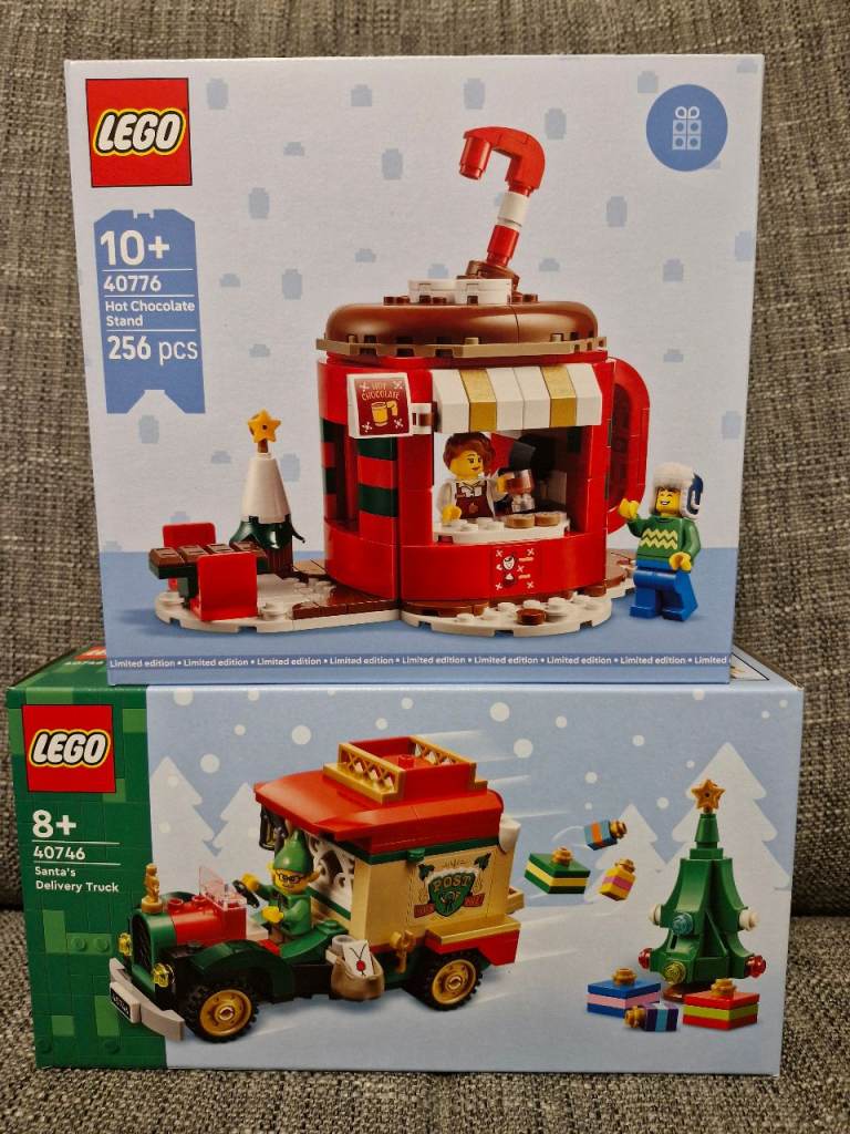 image for Lego Santa Truck Hot Chocolate Stand NEW