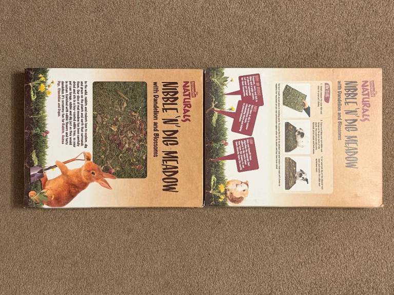 NEW: Rabbit or Guinea Pig Grass / Hay pads: £10 for both