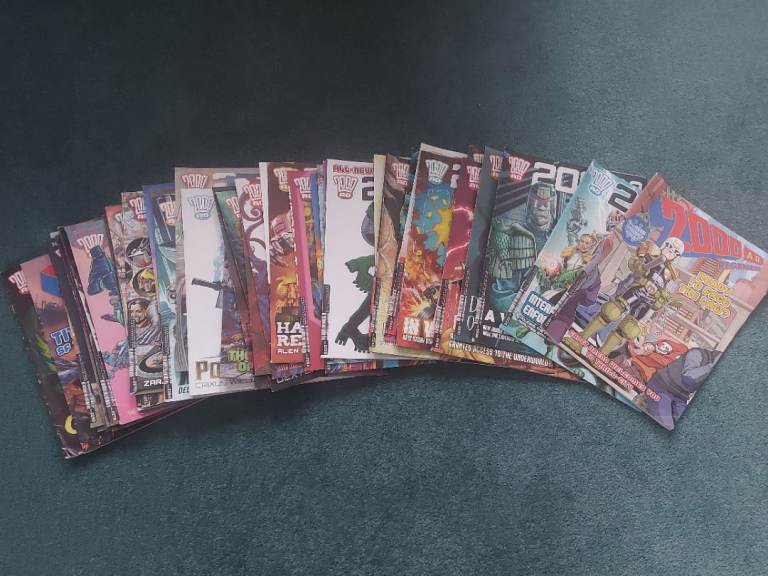 2000AD comic collection - 48 in total!