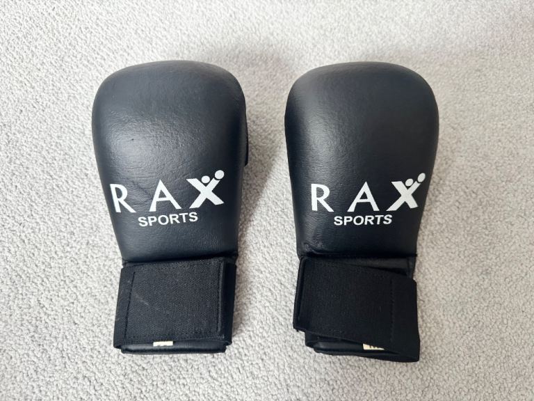 RAX Sports karate sparring gloves 