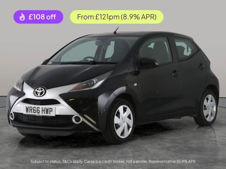 2016 Toyota AYGO 1.0 VVT-i x-play Hatchback 5dr Petrol Manual Euro 6 (68 ps) - DAB - USB AUD Hatc...