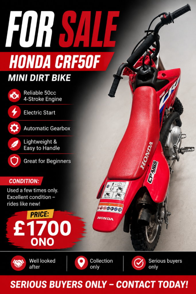 Kids Honda crf50
