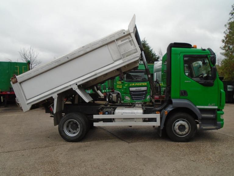 2017 (17) DAF LF.260 EURO6 16T SPLIT BODY ALUMINIUM TIPPER 