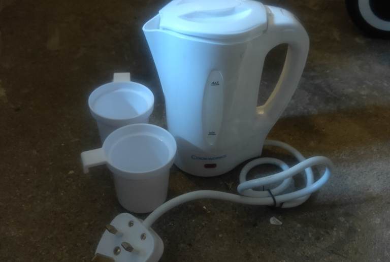 Travel kettle cook works 