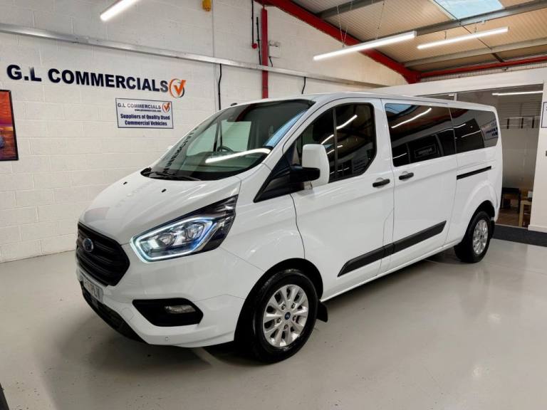 2019 19 FORD TRANSIT CUSTOM MINIBUS 2.0 320 ECOBLUE TREND MINIBUS L2 LWB * 9 SEA