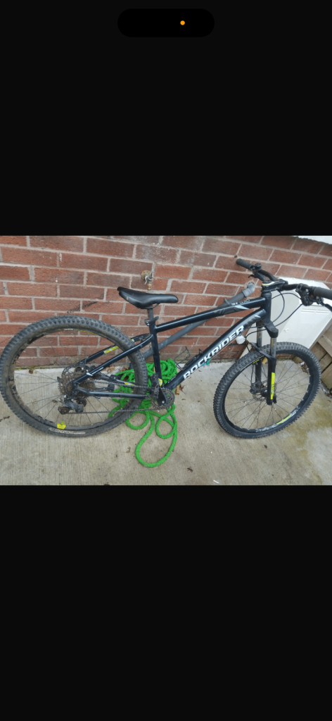 Selling bike brand new condition 