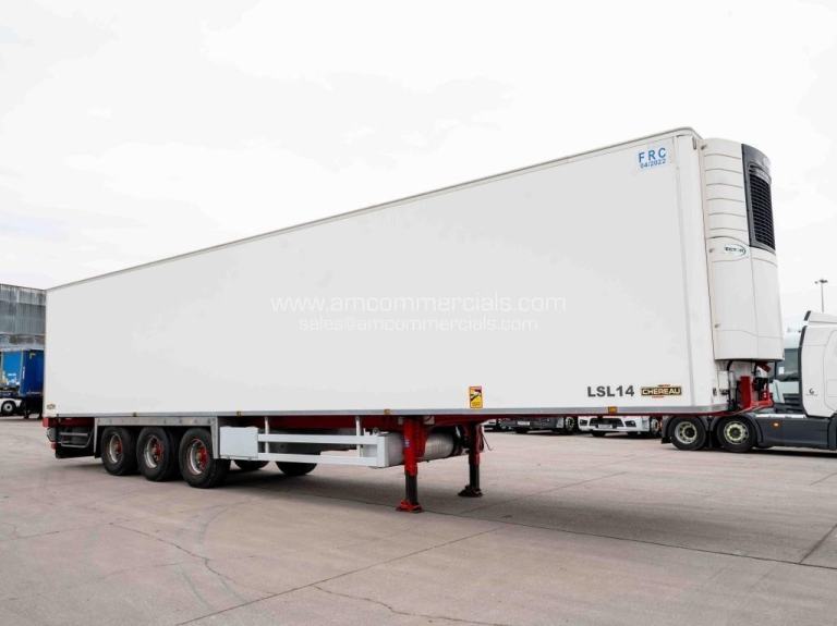 CHEREAU MEAT RAIL FRIDGE TRAILER 