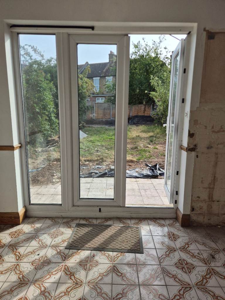 Upvc kitchen door 