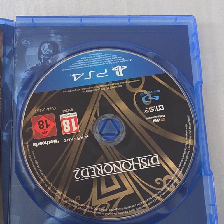 Dishonored 2 PS4 Game – Good Condition