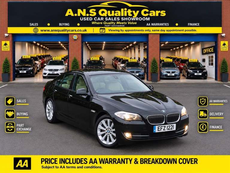 2010 BMW 5 Series 523i SE 4dr Step Auto SALOON PETROL Automatic