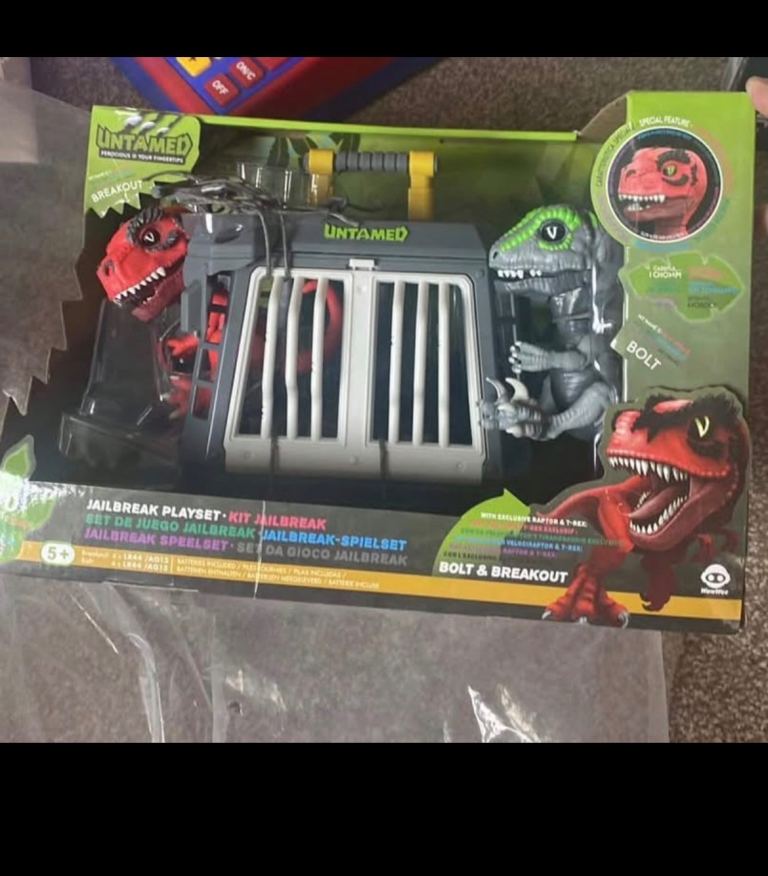 Untamed dragon and cage 