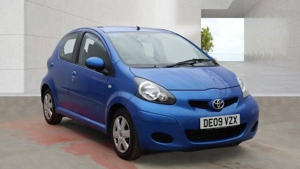 2009 Toyota AYGO 1.0 VVT-i Blue 5dr HATCHBACK PETROL Manual