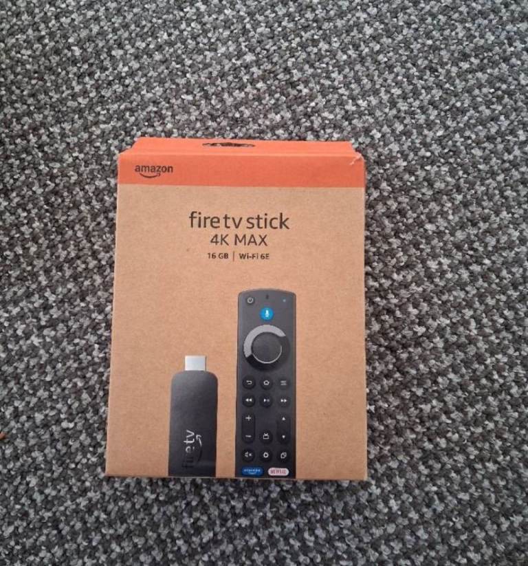 Amazon Fire TV Stick 4K Max 16GB – Brand New, Unopened