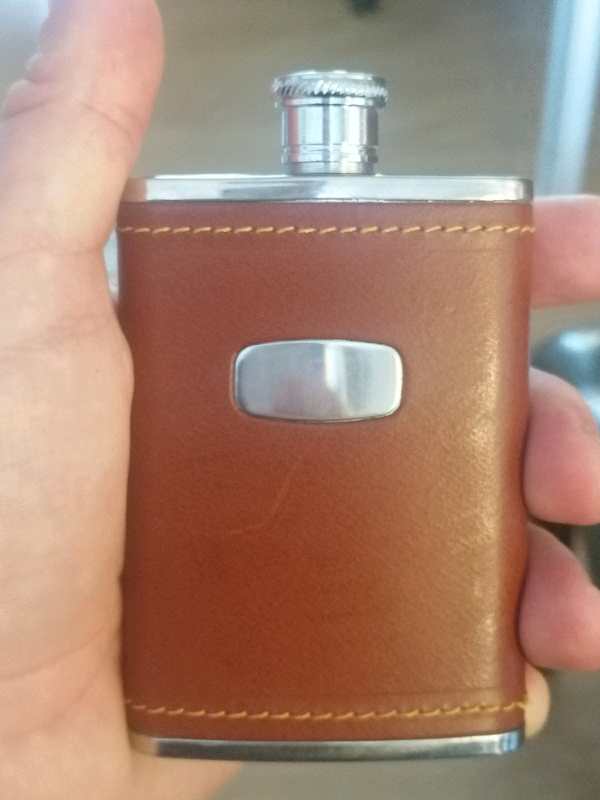 Brand new hip flask, 3oz. 4- Inch. 