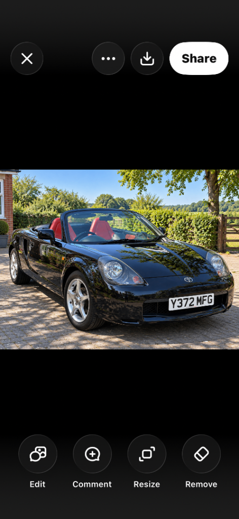 Toyota, MR2, Convertible, 2001, Manual, 1794 (cc), 2 doors