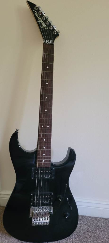 Jackson Electric Guitar – Black, Good Condition