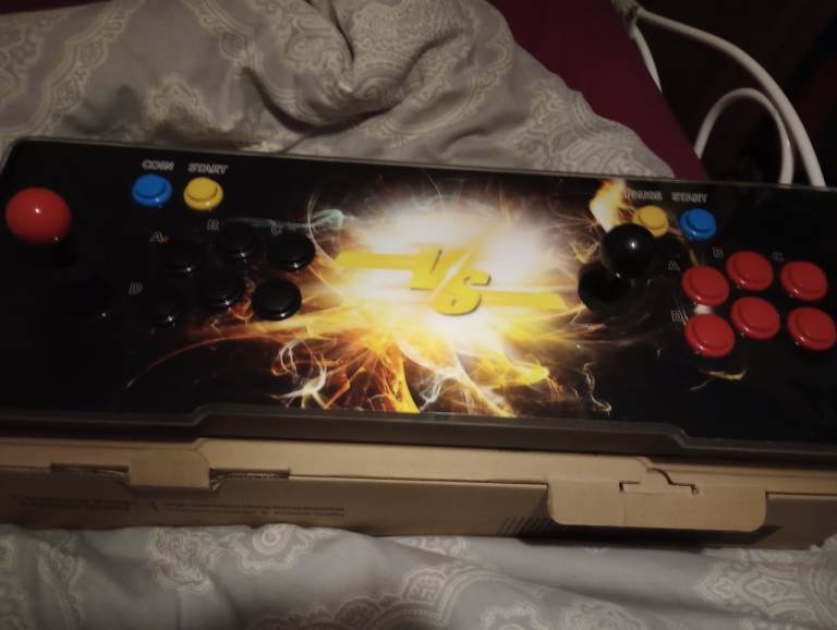 Arcade Stick Console – Multicolour, Good Condition
