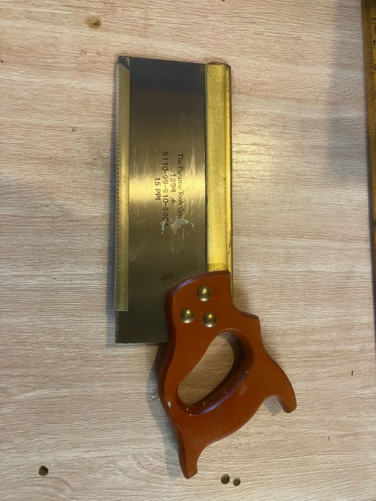 Paramo Tools Group 1994 Tenon Saw - Good Condition