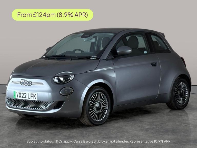2022 Fiat 500e 42kWh Icon Hatchback 3dr Electric Auto (118 ps) - CLIMATE CONTROL - DAB - U Hatchb...