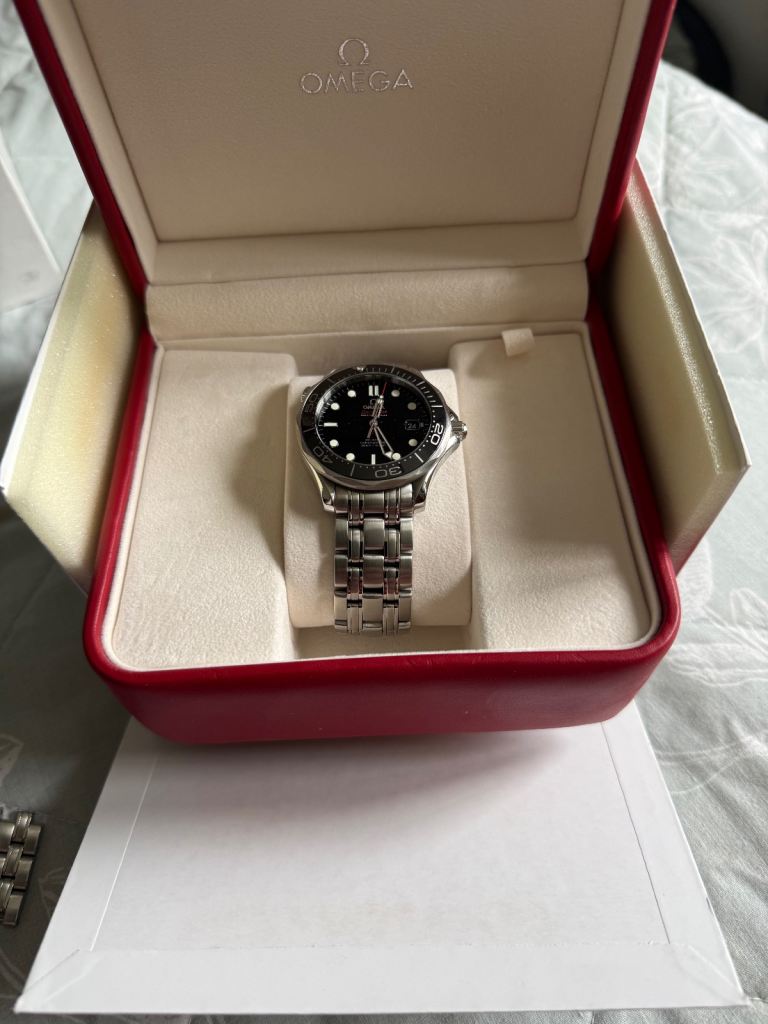 Omega Seamaster 300m Watch - Serviced, Original Packaging