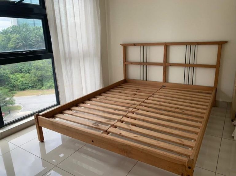 ikea queen size bed