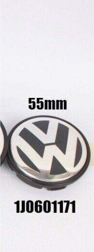 Volkswagen vw center caps 55mm + 56mm available