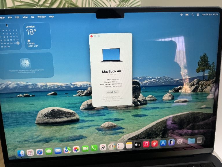 MacBook Air M5 2026 New 512gb 16gb Midnight Boxed