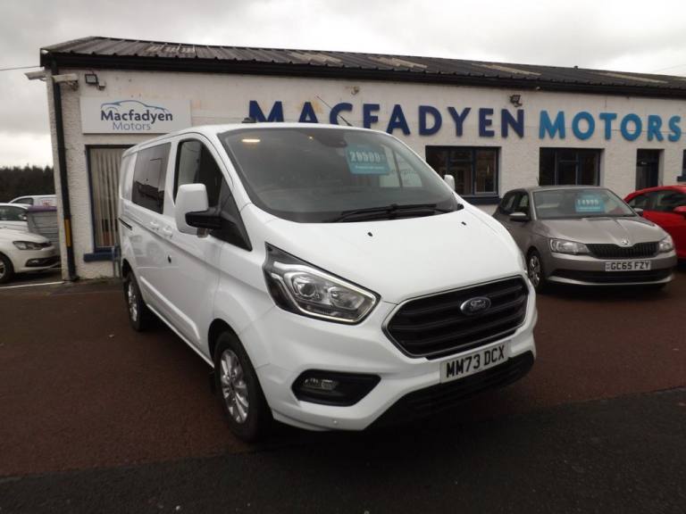 2023 Ford Transit Custom 2.0 300 EcoBlue Limited Crew Van Double Cab 5dr Diesel Manual L1 H1 Euro...