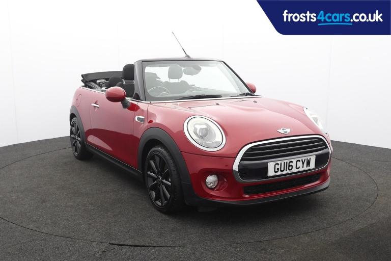 2016 MINI Convertible 1.5 Cooper 2dr CONVERTIBLE PETROL Manual