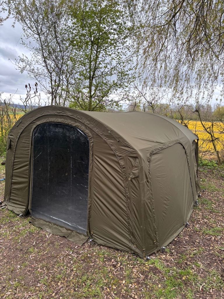 Fox Frontier X Bivvy extension – Green, As good as New Condition
