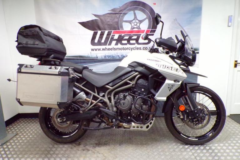 2018 TRIUMPH TIGER 800 XC WITH ONLY 12372 MILES FROM NEW