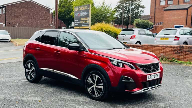 2017 Peugeot 3008 1.2 PureTech GT Line SUV 5dr Petrol Manual Euro 6 (s/s) (130