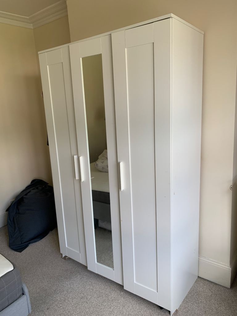 IKEA Brimnes 3 Door Wardrobe with a Mirror