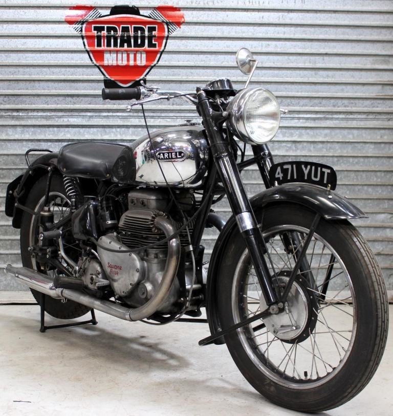 1951 51 ARIEL SQUARE FOUR 1000 cc MK1 UK REGISTERED CLASSIC RESTORATION PROJECT