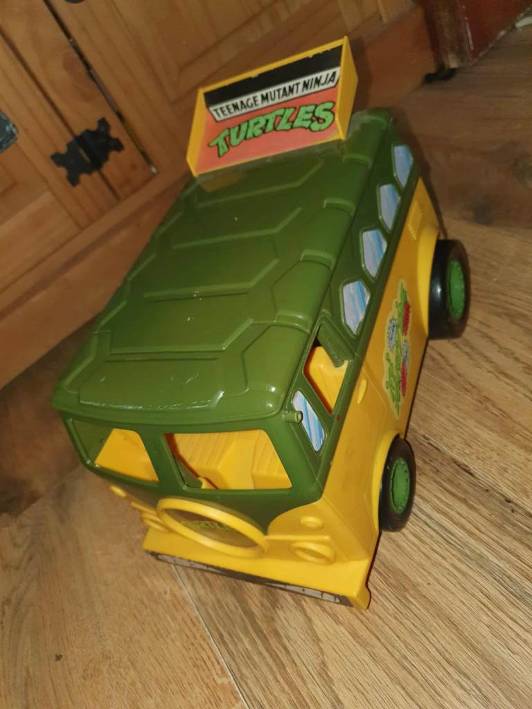 image for Two original Teenage mutant ninja turtles vehicles
