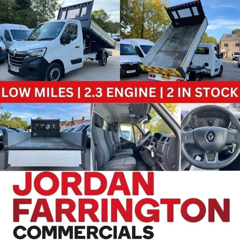 2023 RENAULT MASTER SINGLE CAB TIPPER SRW FWD 2.3 CI ENERGY BUSINESS EURO 6 ULEZ