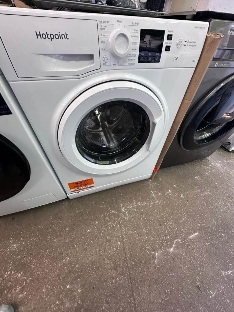 Hotpoint Washing Machine – Brand New, White