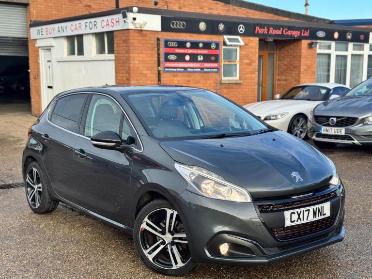 2017 Peugeot 208 1.2 PureTech GT Line Euro 6 (s/s) 5dr HATCHBACK Petrol Manual
