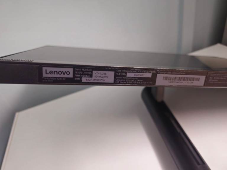 New Lenovo thinkvision T24i-30 Led full HD (1080p)