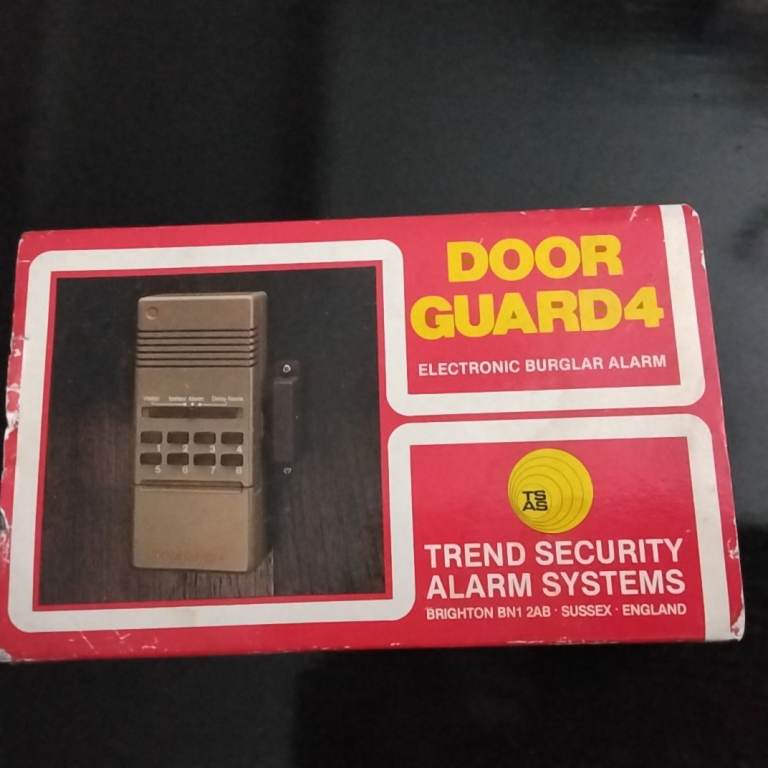 Trend Security Alarm Systems Door Guard 4 – New in Box