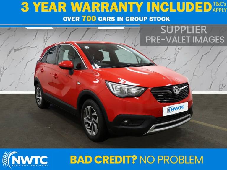 2018 Vauxhall Crossland X 1.2 Tech Line Nav SUV 5dr Petrol Manual Euro 6 (81 ps) F/S/H! 2 FORMER ...