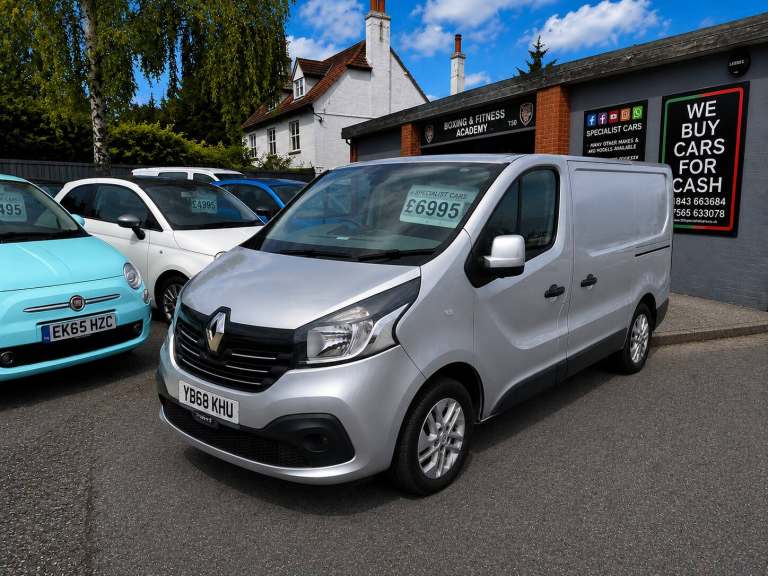 2018 Renault Trafic SL27 ENERGY dCi 125 Sport Nav Van PANEL VAN Diesel Manual