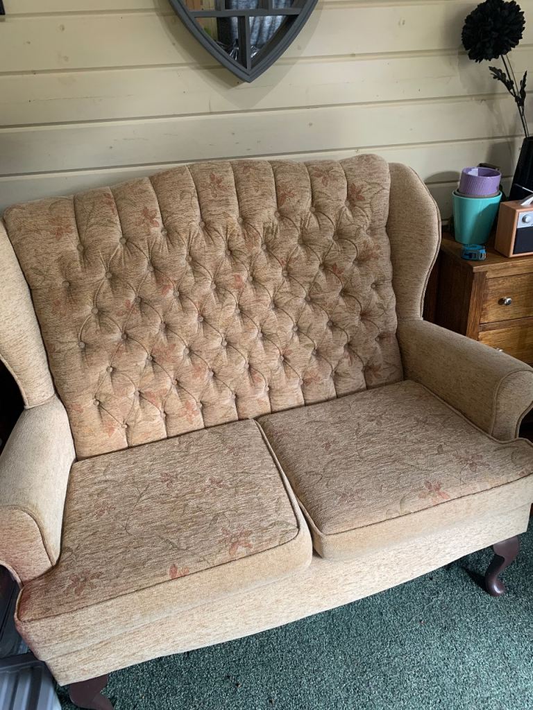 High back 2 seater sofa