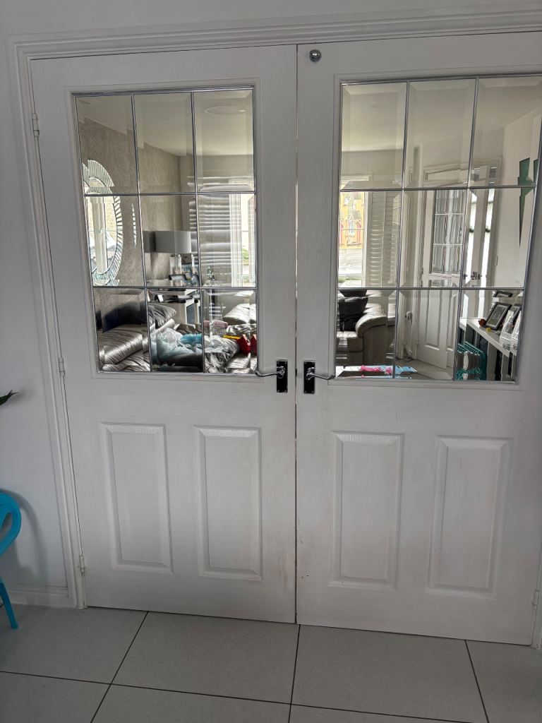 White internal doors