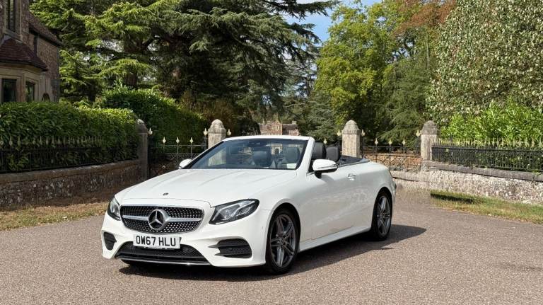 MERCEDES-BENZ E-CLASS 2018 Premium Plus Convertible  FSH - ULEZ - Burmester - Virtual Dash - Carplay