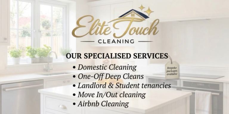✨ Premium Cleaning Services in Leeds – Elite Touch Cleaning | 20% OFF! ✨