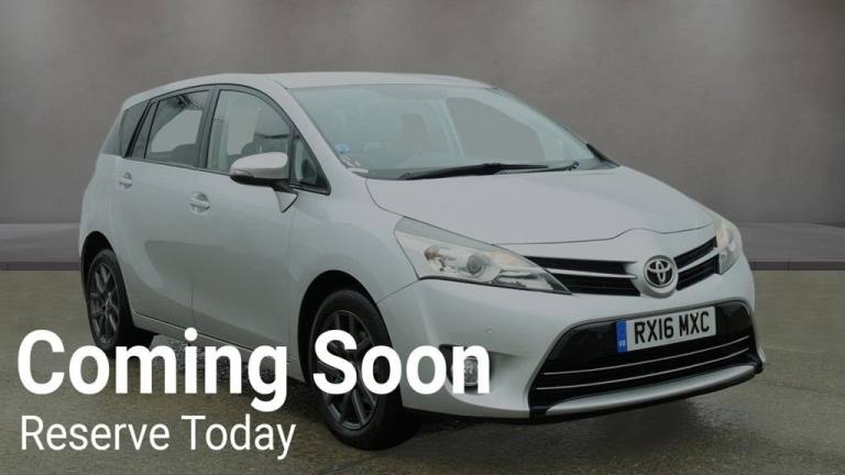 2016 Toyota Verso 1.8 V-matic Trend 5dr M-Drive S MPV PETROL Automatic