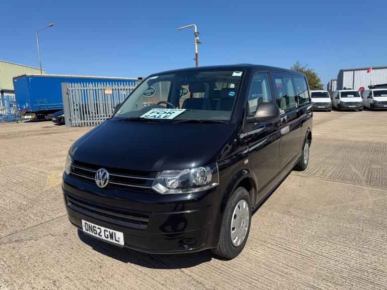 2012 VOLKSWAGEN TRANSPORTER SHUTTLE SE 2.0TDI 140PS 6 SPEED LWB 9 SEATER MINIBUS