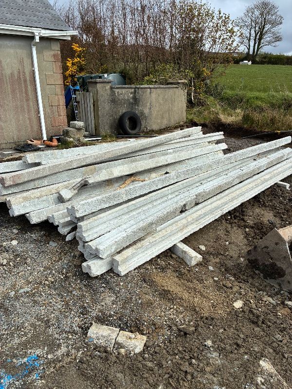 Concrete t beams
